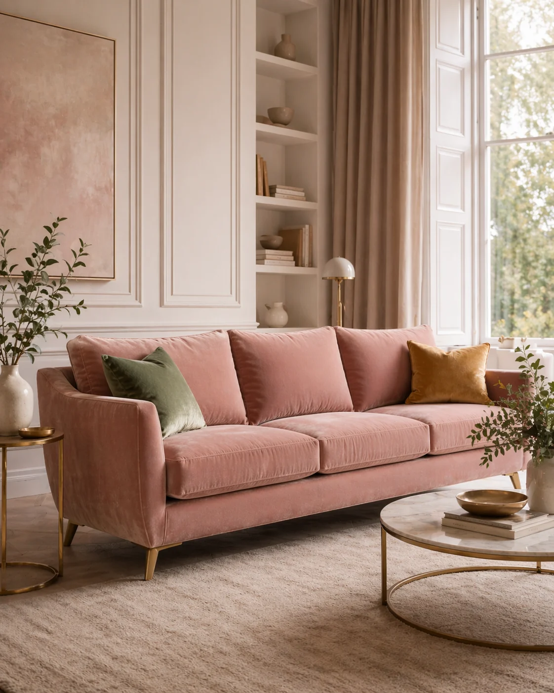 Styled VelvetHome living room lookbook image